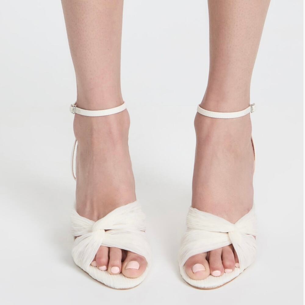 Loeffler Randall Cream Heels - Picture 3 of 10